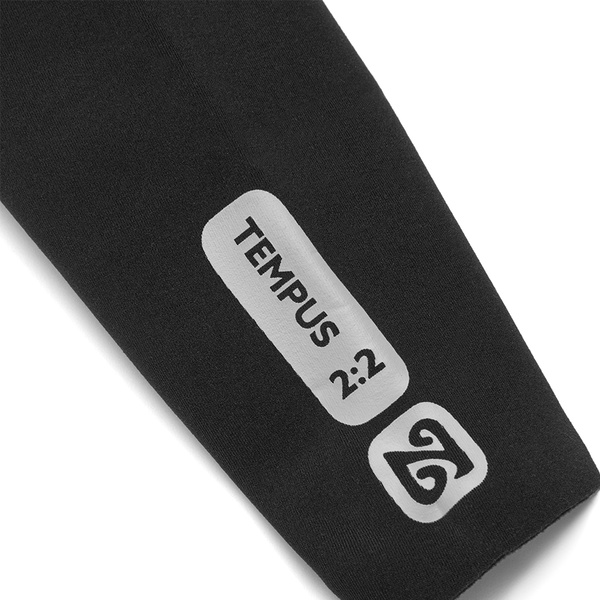 2025 Nyord Da Donna Tempus 2/2mm Manica Lunga Front Zip Hi Leg Shorty Muta N04BA00016 - Black